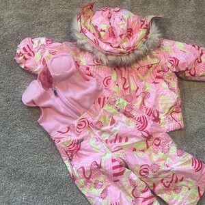 Spyder Snowsuit Girls Size 2
